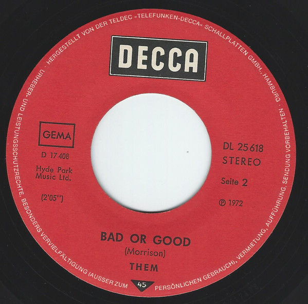 Cover zu Them (3) - It's All Over Now, Baby Blue | 7