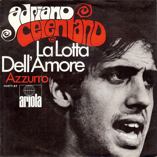 Cover zu Adriano Celentano - La Lotta Dell'Amore | 1968 | Vinyl | Rock | Germany Schallplatten Ankauf