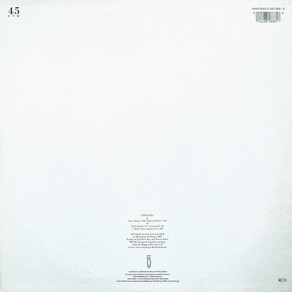 Cover zu Chris Rea - Let's Dance | 1987 | Vinyl, Stereo, 12