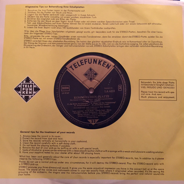 Cover zu Das Düsseldorfer Kom(m)ödchen - Kommödchen-Platte | Vinyl | Non-Music | Germany