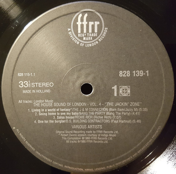 Cover zu Various - The House Sound Of London - Vol. IV