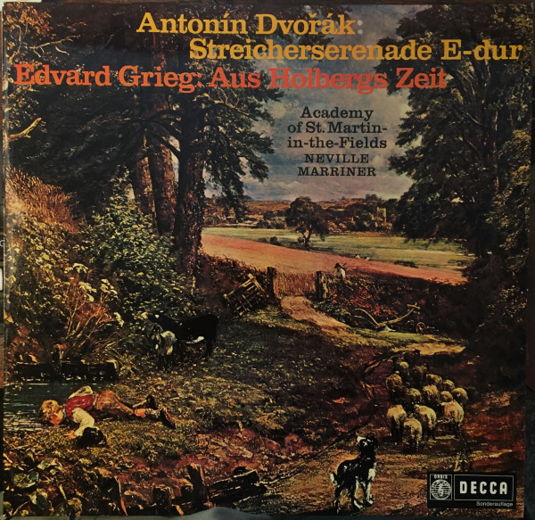 Cover zu Antonín Dvořák / Edvard Grieg, The Academy Of St. Martin-In-The-Fields, Sir Neville Marriner - Streicherserenade E-dur / Aus Holbergs Zeit | 1973 | Vinyl | Classical | Germany