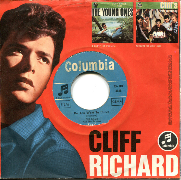 Cover zu Cliff Richard / Cliff Richard & The Shadows - I'm Lookin' Out The Window / Do You Want To Dance | 1962 | Vinyl | Rock, Pop | Germany