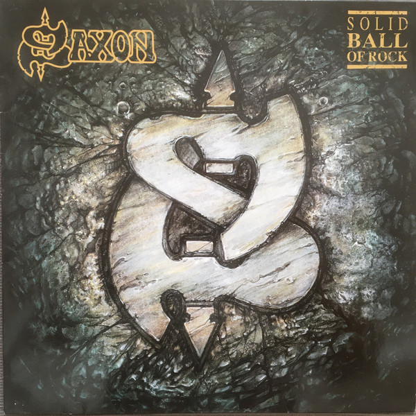 Cover zu Saxon - Solid Ball Of Rock | 1990 | LP, Album | Rock | Europe