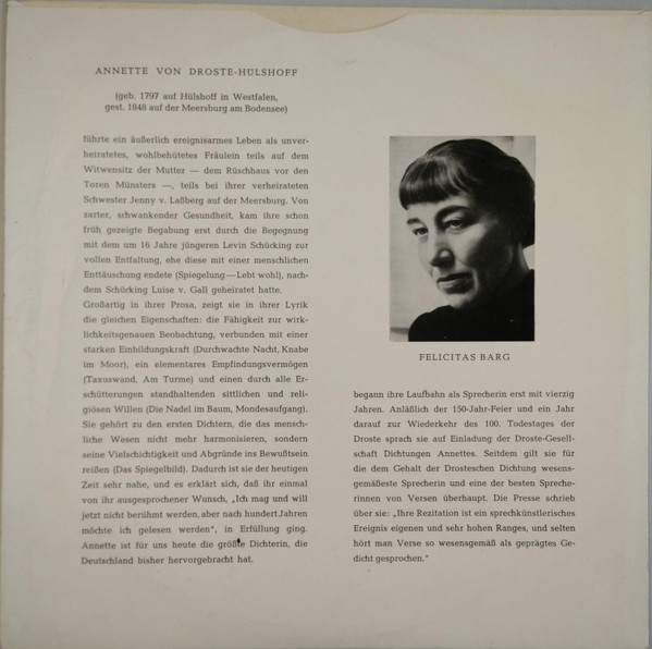Cover zu Annette Von Droste-Hülshoff - Gedichte | 10