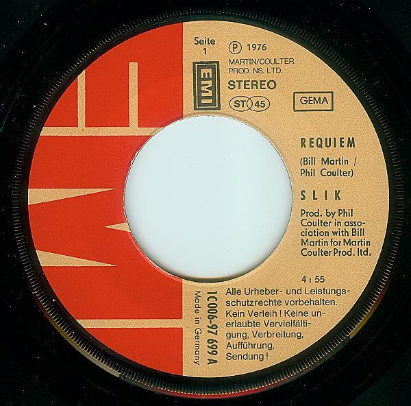 Cover zu Slik - Requiem | 1976 | 7