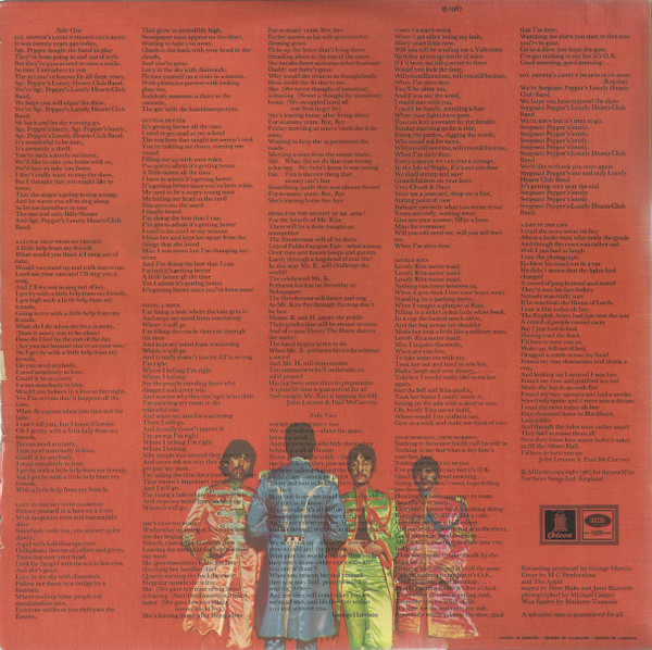 Cover zu The Beatles - Sgt. Pepper's Lonely Hearts Club Band | 1967 | Vinyl | Rock | Germany