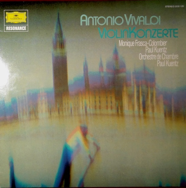 Cover zu Antonio Vivaldi - Monique Frasca-Colombier, Paul Kuentz, Orchestre De Chambre Paul Kuentz - Violinkonzerte | 1978 | Vinyl | Classical | Germany Schallplatten Ankauf