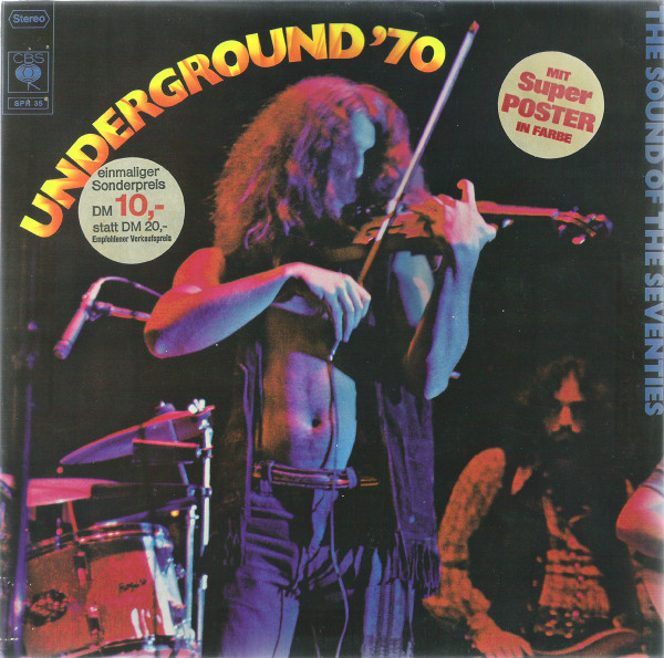Cover zu Various - Underground '70 | 1969 | Vinyl | Rock | Germany