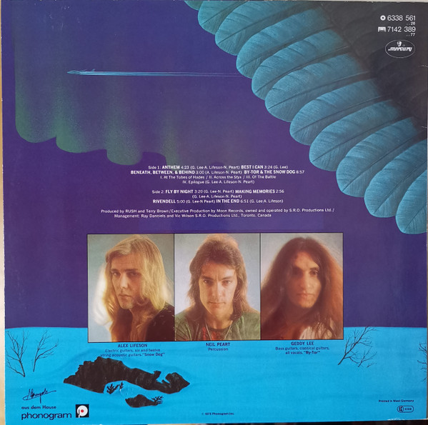 Cover zu Rush - Fly By Night | Vinyl | Rock | Germany