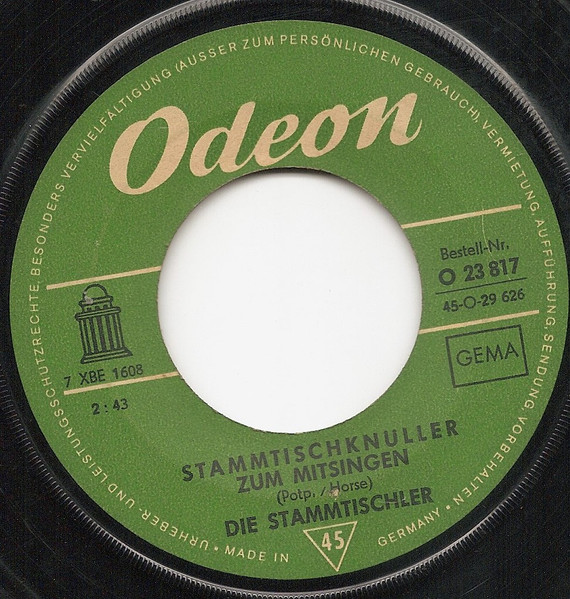 Cover zu Die Stammtischler - Stammtischknüller Zum Mitsingen | Vinyl | Pop | Germany