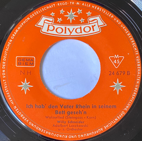 Cover zu Willy Schneider - Ich Hab' Den Wind Belauscht | Vinyl | Pop, Folk, World, & Country | Germany Schallplatten Ankauf
