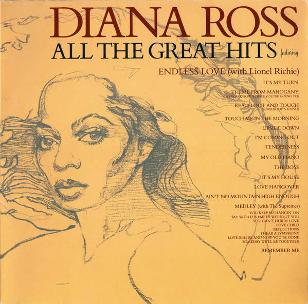 Cover zu Diana Ross - All The Great Hits | 1981 | Vinyl | Electronic, Funk / Soul | Germany