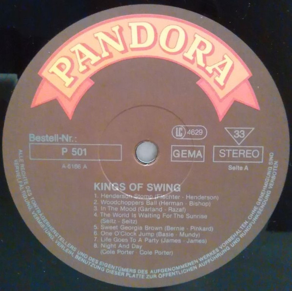 Cover zu Various - The Kings Of Swing | Vinyl | Jazz | Netherlands Schallplatten Ankauf