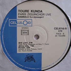 Cover zu Touré Kunda - Live Paris-Ziguinchor | 1984 | Vinyl | Reggae, Folk, World, & Country | France