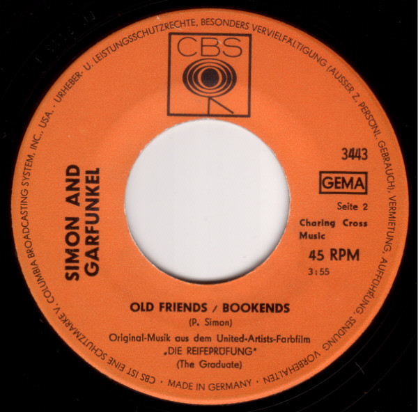 Cover zu Simon & Garfunkel - Mrs. Robinson | Vinyl | Rock, Pop, Stage & Screen | Germany Schallplatten Ankauf