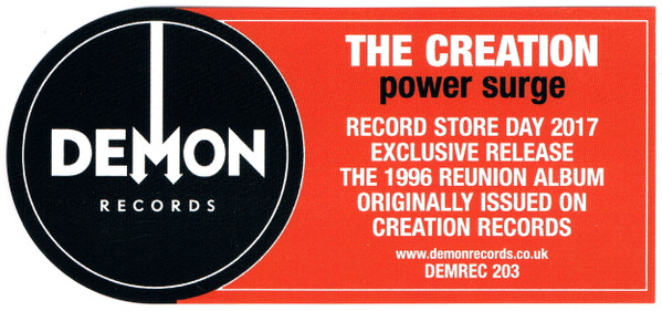 Cover zu The Creation (2) - Power Surge | 2017 | Vinyl | Rock | Europe