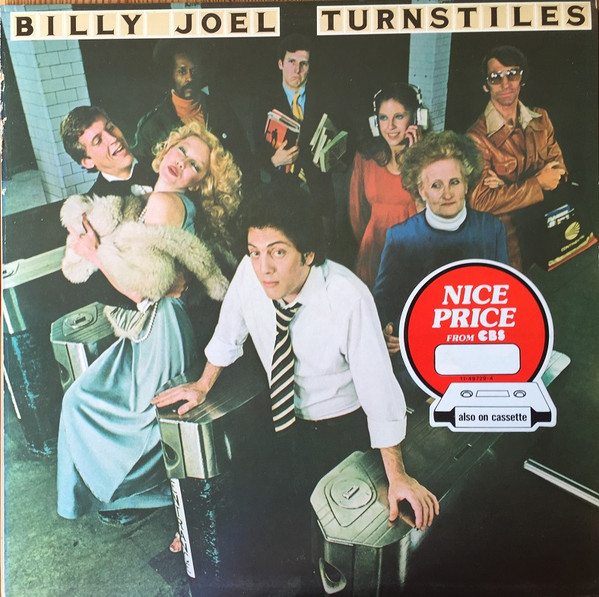 Cover zu Billy Joel - Turnstiles | 1982 | Vinyl, LP, Album, Stereo, Reissue | Rock, Pop | Europe