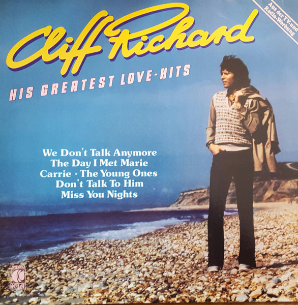 Cover zu Cliff Richard - His Greatest Love-Hits | 1982 | Vinyl | Rock | Germany Schallplatten Ankauf