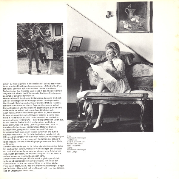Cover zu Anneliese Rothenberger - Ihren Freunden Gewidmet | Vinyl | Classical | Germany