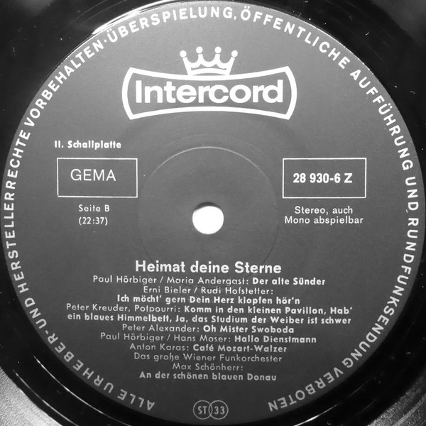Cover zu Various - Heimat Deine Sterne | Vinyl | Pop, Folk, World, & Country | Germany
