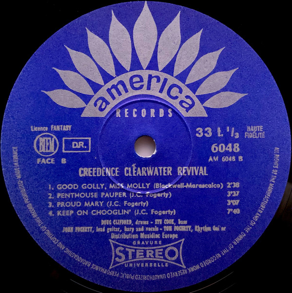 Cover zu Creedence Clearwater Revival - Proud Mary / Bayou Country | 1969 | Vinyl | Rock | France Schallplatten Ankauf