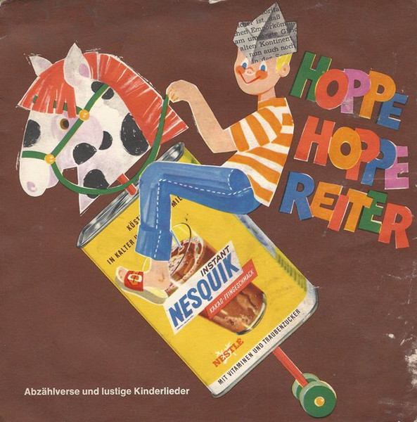 Cover zu Unknown Artist - Hoppe Hoppe Reiter (Abzählverse Und Lustige Kinderlieder) | Vinyl | Non-Music, Children's | Germany