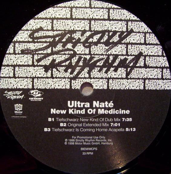 Cover zu Ultra Naté - New Kind Of Medicine | 1998 | Vinyl | Electronic | Germany Schallplatten Ankauf