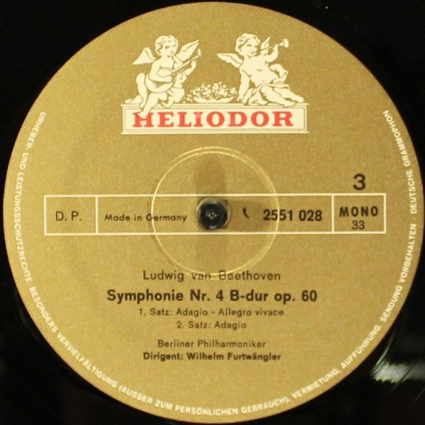 Cover zu Wilhelm Furtwängler, Berliner Philharmoniker - Wilhelm Furtwängler • Berliner Philharmoniker | Vinyl | Non-Music, Classical | Germany