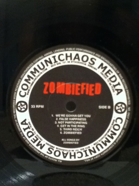 Cover zu Zombiefied - Are You Zombiefied? | 1999 | Vinyl | Rock | Sweden