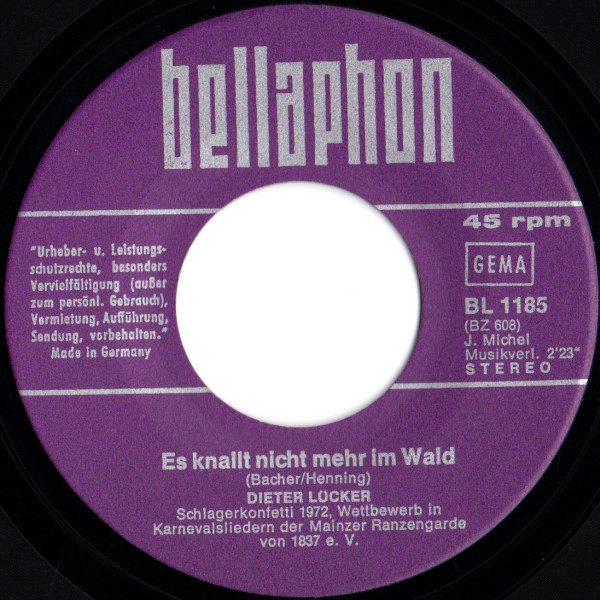 Cover zu Dieter Lücker - Was Stehste Denn So Dumm Rum | 1972 | Vinyl | Pop | Germany Schallplatten Ankauf