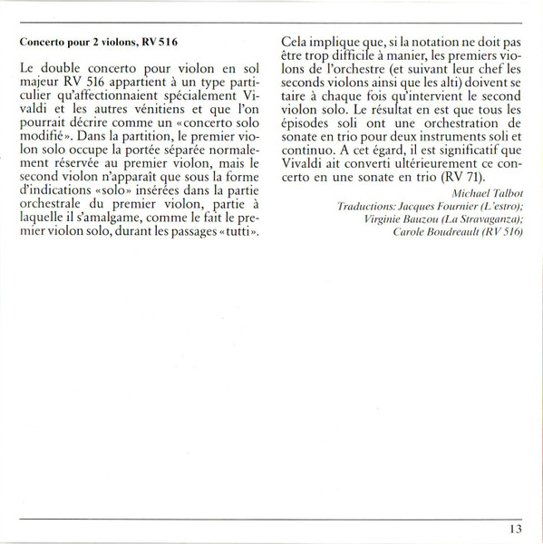 Cover zu Antonio Vivaldi, The English Concert, Trevor Pinnock - Violin Concertos (From