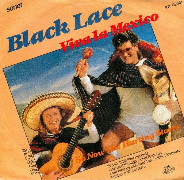Cover zu Black Lace - Viva La Mexico | 1986 | Vinyl | Electronic, Pop | Germany Schallplatten Ankauf