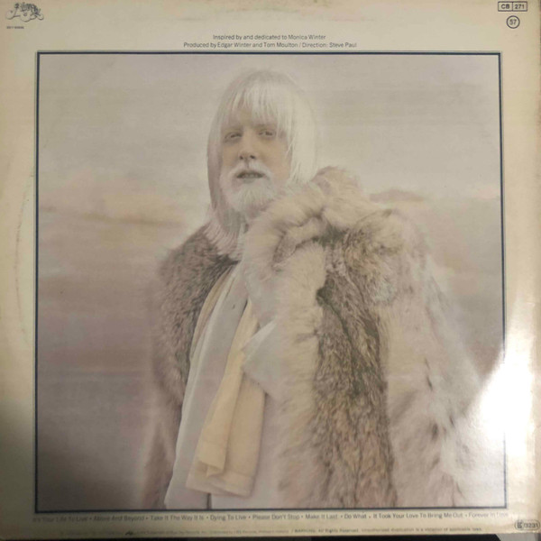 Cover zu Edgar Winter - The Edgar Winter Album | 1979 | Vinyl | Rock | Europe Schallplatten Ankauf