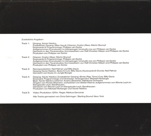 Cover zu Xavier Naidoo - Dieser Weg | 2005 | Vinyl | Hip Hop, Pop | Germany