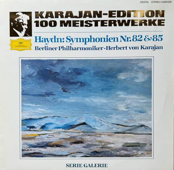 Cover zu Berliner Philharmoniker, Herbert von Karajan - Karajan-Edition 100 Meisterwerke - Haydn: Symphonien Nr.82 & 85 | 1981 | Vinyl | Classical | Germany