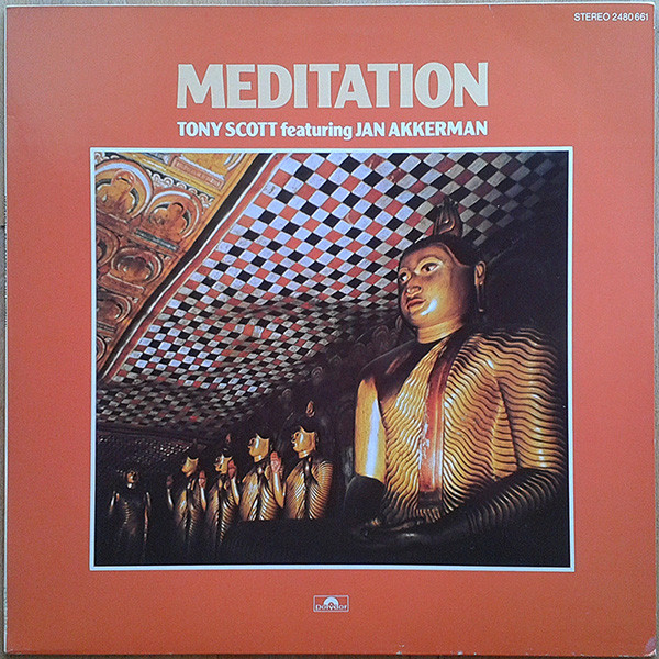 Cover zu Tony Scott (2) Featuring Jan Akkerman - Meditation | 1982 | Vinyl | Jazz | Germany Schallplatten Ankauf