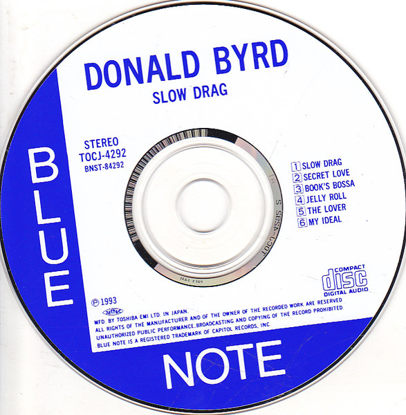 Cover zu Donald Byrd - Slow Drag | 1993 | Vinyl | Jazz | Japan