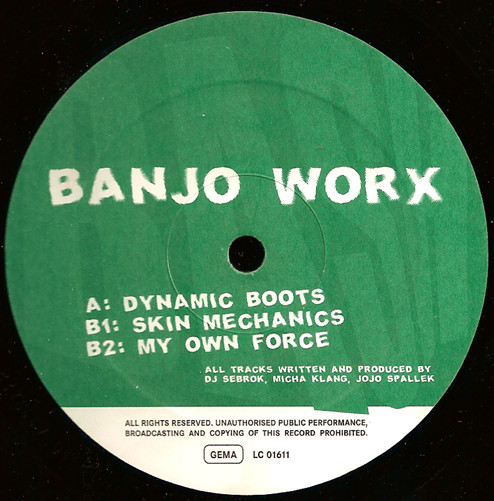 Cover zu Banjo Worx - Dynamic Boots | 2003 | Vinyl | Electronic | Germany Schallplatten Ankauf