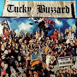 Cover zu Tucky Buzzard - Allright On The Night | 1973 | Vinyl | Rock | Germany Schallplatten Ankauf