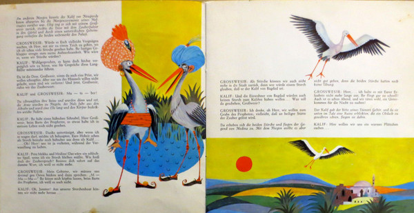 Cover zu Wilhelm Hauff - Die Geschichte Von Kalif Storch (Nach Wilhelm Hauff) | Vinyl | Non-Music, Children's | Germany