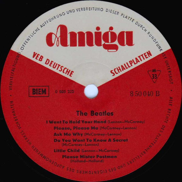 Cover zu The Beatles - The Beatles | 1965 | Vinyl, LP, Mono, Compilation | Rock, Pop | German Democratic Republic (GDR)