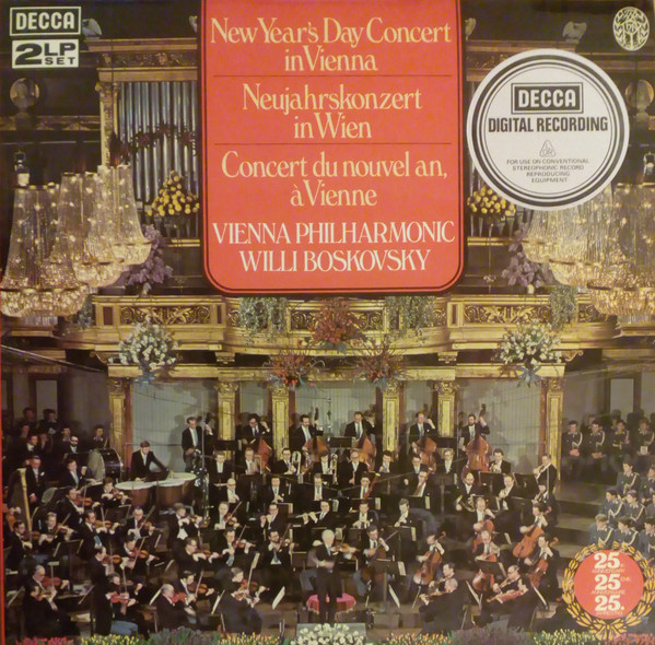 Cover zu Wiener Philharmoniker, Willi Boskovsky - New Year's Day Concert In Vienna = Neujahrskonzert In Wien = Concert Du Nouvel An, A Vienne | 1979 | Vinyl | Classical | UK & Europe