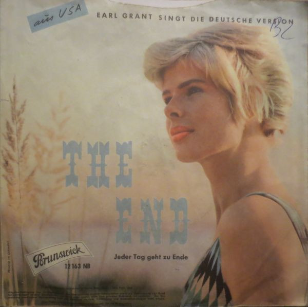 Cover zu Earl Grant - The End (Jeder Tag Geht Zu Ende) | 1959 | Vinyl | Jazz, Pop | Germany