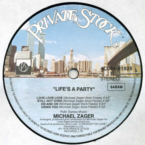 Cover zu The Michael Zager Band -