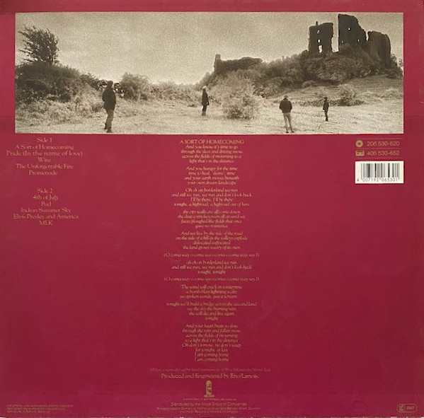 Cover zu U2 - The Unforgettable Fire | LP, Album