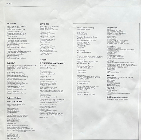 Cover zu Barclay James Harvest - XII | 1978 | Vinyl, LP, Album, Stereo | Rock | Germany