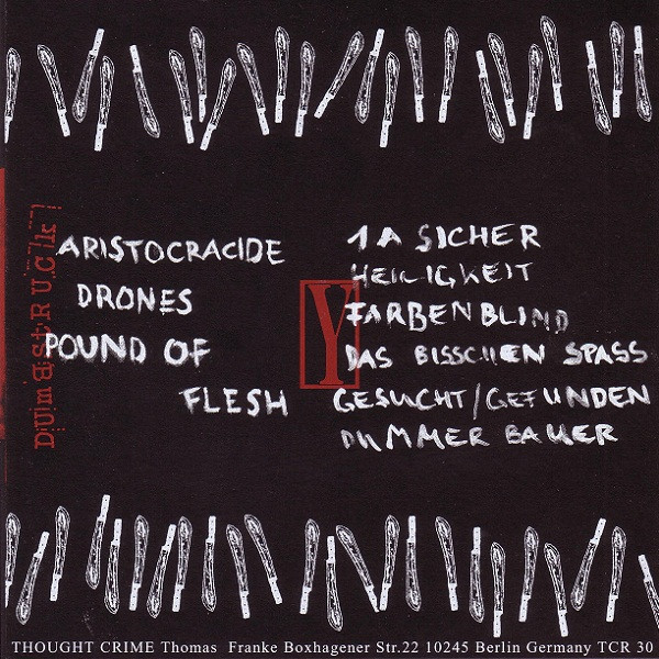 Cover zu Dumbstruck / Y (6) - Dumbstruck / Y | 2002 | Vinyl | Rock | Germany Schallplatten Ankauf