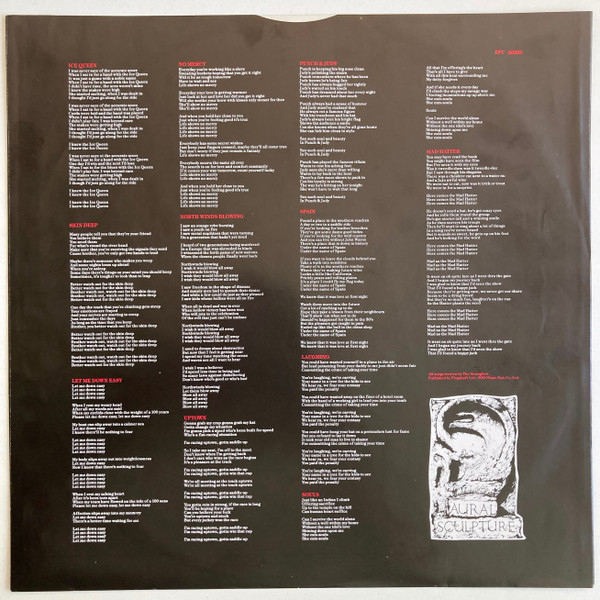Cover zu The Stranglers - Aural Sculpture | 1984 | LP, Album | Rock, Pop | Europe