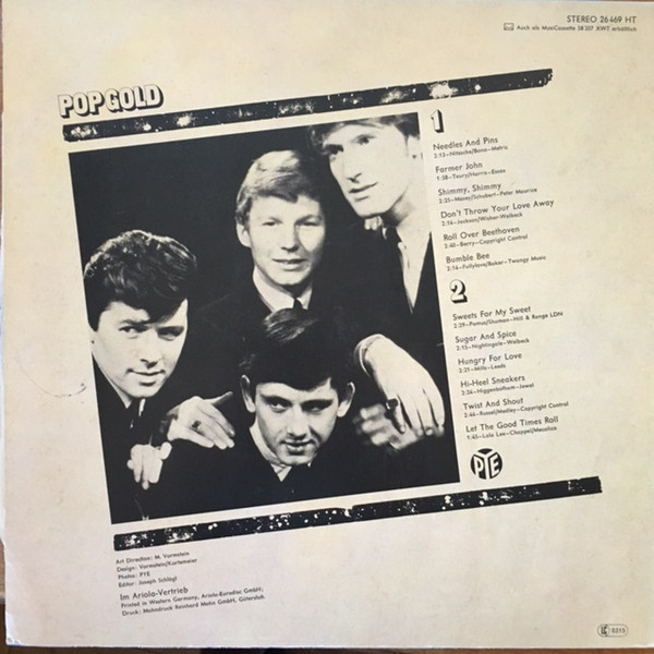 Cover zu The Searchers - Pop Gold | 1978 | Vinyl | Rock | Germany